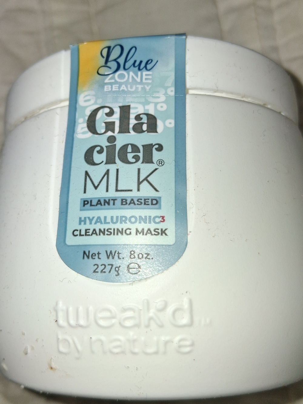 Two Glacier MLK Hyaluronic Cleansing Mask – White by